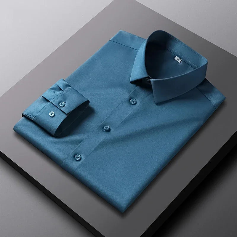 Men's Wrinkle-Resistant Long Sleeve Shirt