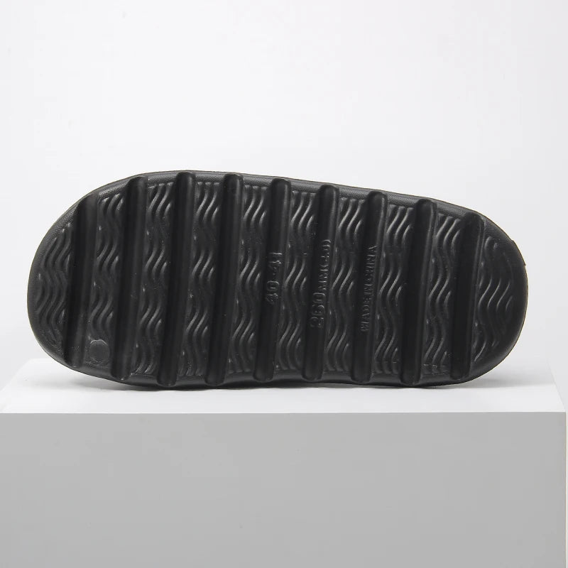 EVA Antideslizante Zapatillas de Hombre Hogar Fondo Grueso Zapatillas Cómodas Ligeras de Interior Exterior