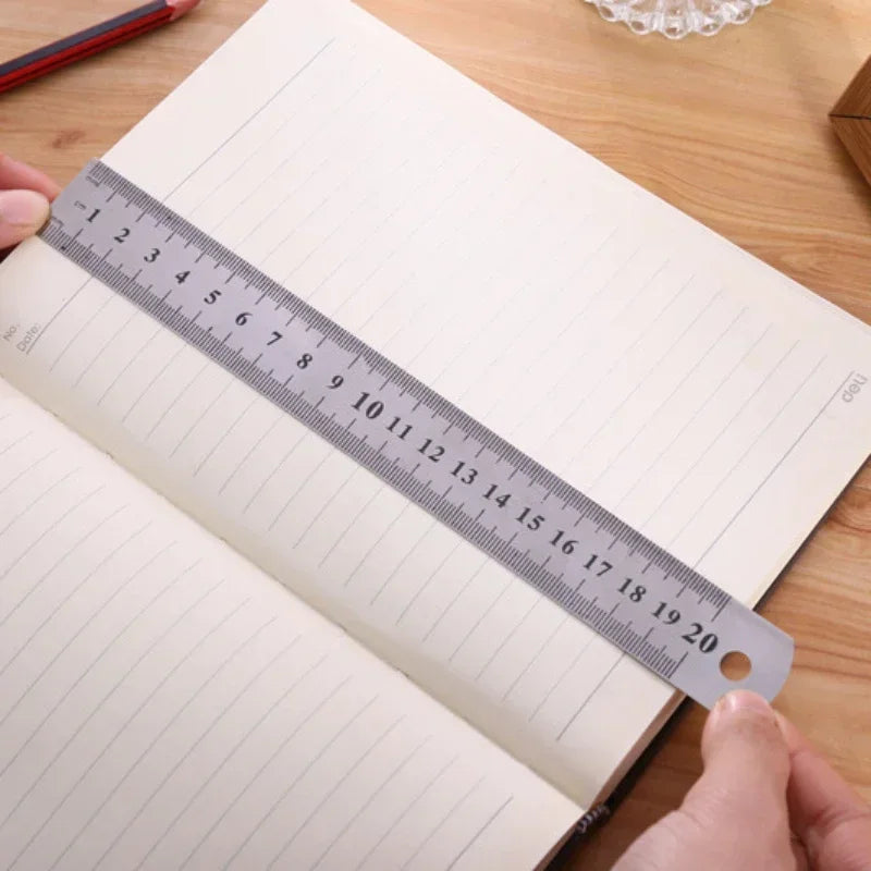 Stainless Steel Protractor & Angle Finder — Multi-Angle Measuring Ruler