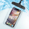 Funda Impermeable Universal para Teléfono para Natación - Protector Subacuático Compatible con iPhone 11 12 13 14 15 16 pro - S