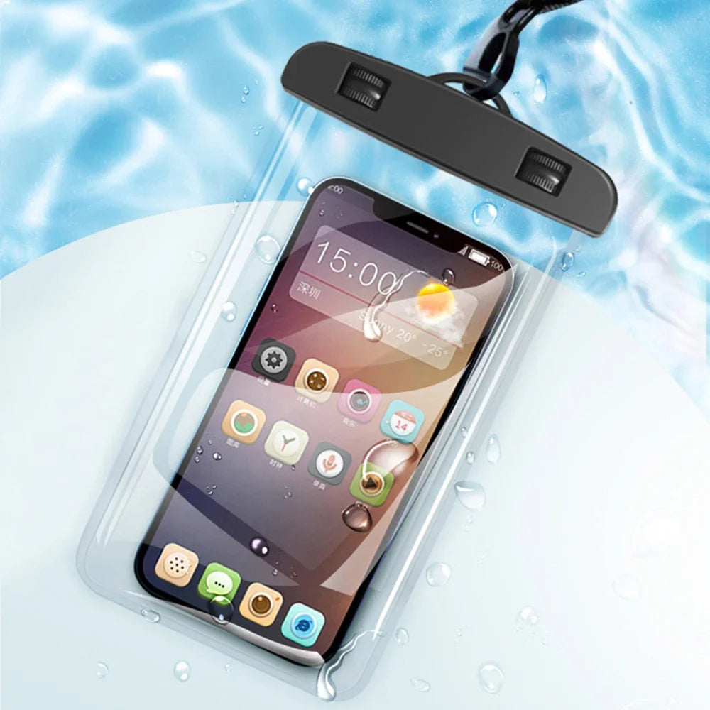 Funda Impermeable Universal para Teléfono para Natación - Protector Subacuático Compatible con iPhone 11 12 13 14 15 16 pro - S