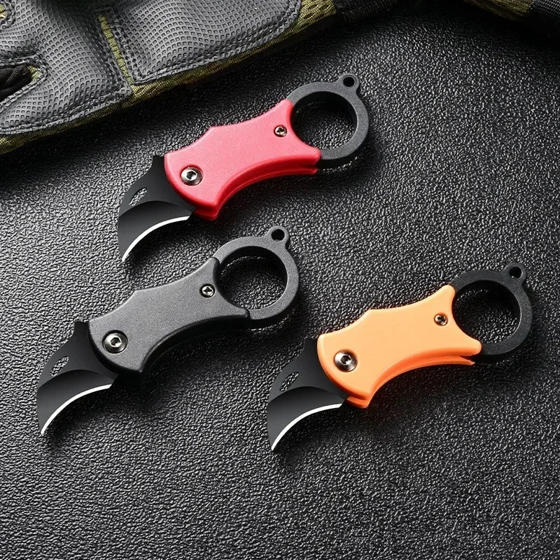 Mini Stainless Steel Keychain Pocket Knife — Portable EDC Multi-Tool