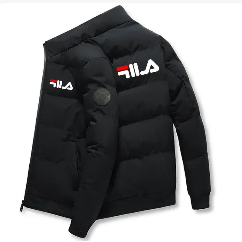 Men's Padded Zip-Up Jacket