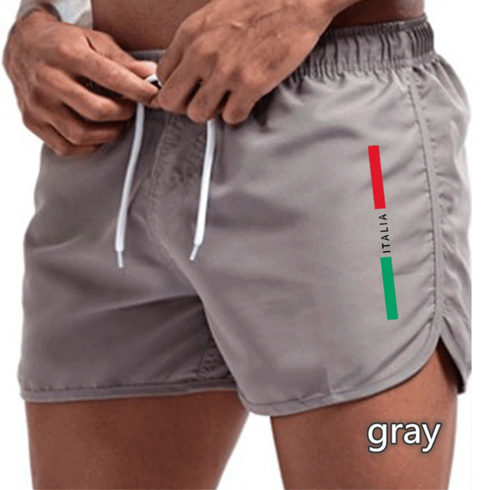 Men's Quick-Dry Beach Board Shorts – Swim & Fitness Shorts