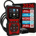 V519 OBD2 Car Diagnostic Scanner – USB Powered, Real-Time Data, Reads & Clears Engine Codes