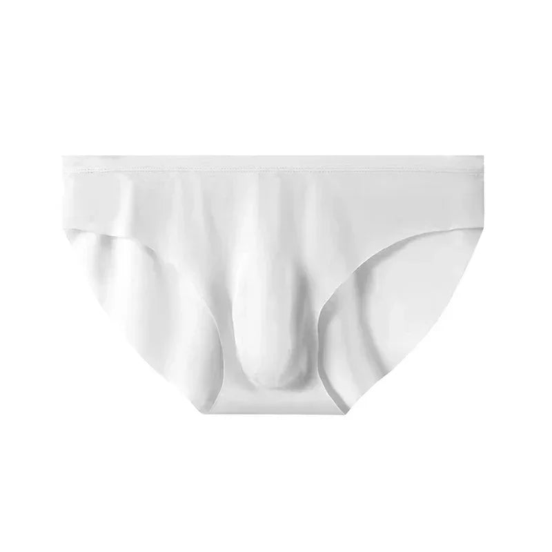Men's Ice Silk Briefs – Ultra-Thin Seamless Breathable Underwear