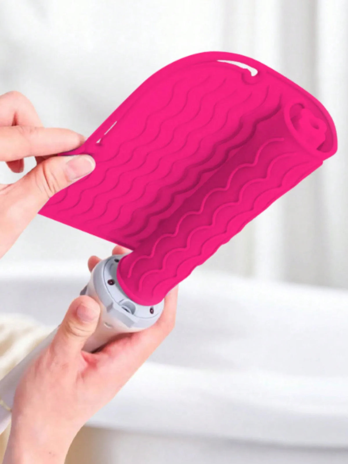 Silicone Heat Resistant Mat for Curling Irons & Flat Irons