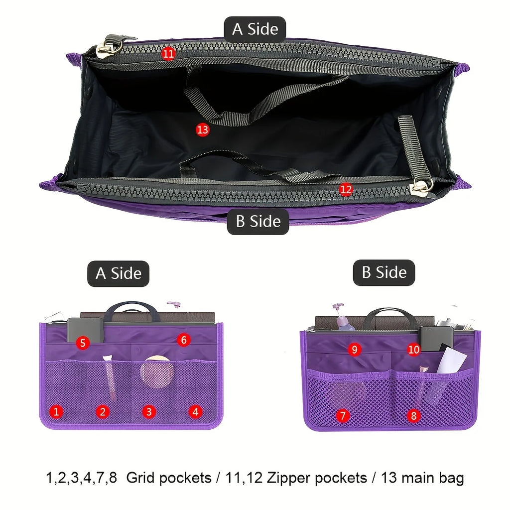 Bi-Fold Makeup & Toiletry Storage Bag
