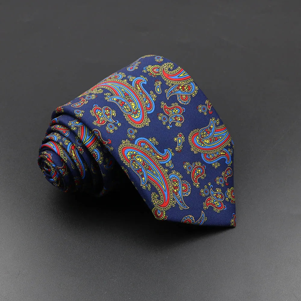 Silk Necktie — Soft Novelty Tie in Bold Patterns & Colors