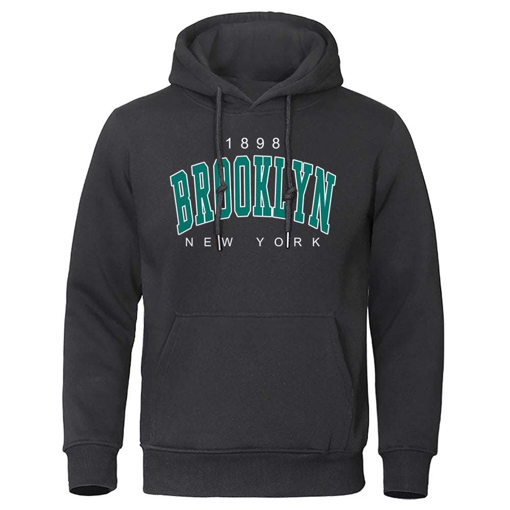 Brooklyn New York 1898 Graphic Hoodie