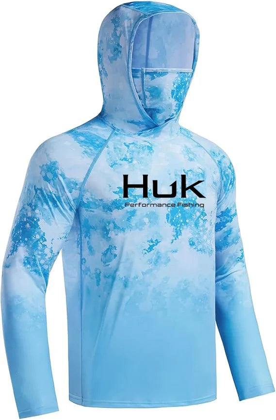 UV Fishing Hoodie Sweatshirt – Hooded Sun Protection Top for Men / Women
