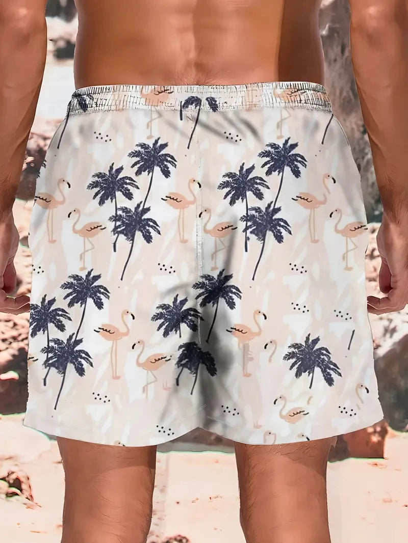 3D Printed Beach Shorts – Quick-Dry Board Shorts for Men & Kids
