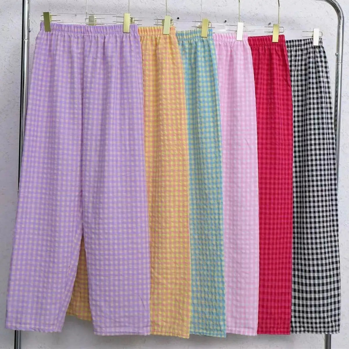 Women's Plaid Lounge Pants