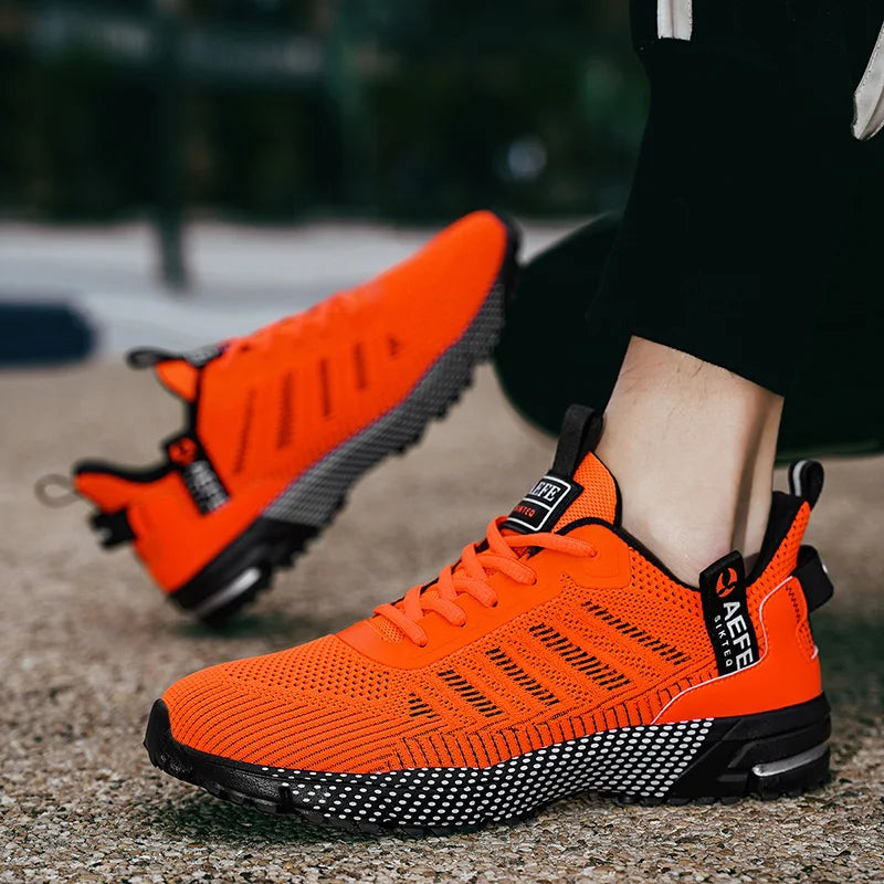 Zapatillas de running transpirables de malla para hombre | Zapatillas deportivas ligeras para exteriores