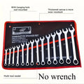 14-Pocket Tool Roll Organizer — Wrench & Hand Tool Storage Bag