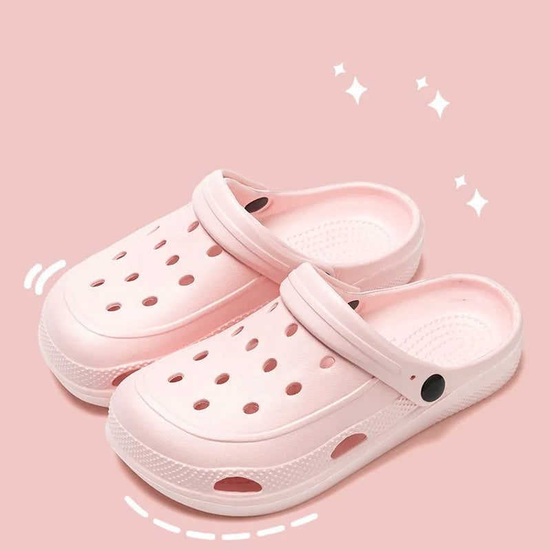 Waterproof EVA Garden Clogs – Unisex Anti-Slip Slides for Indoor & Outdoor