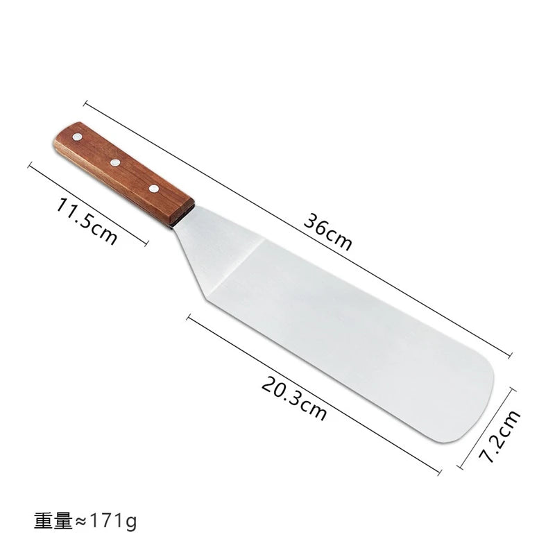 Stainless Steel Spatula & Grill Scraper