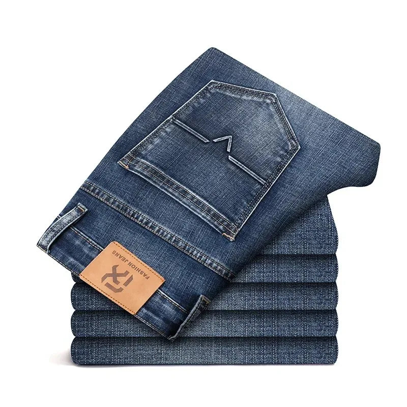Unisex Regular Fit Stretch Jeans