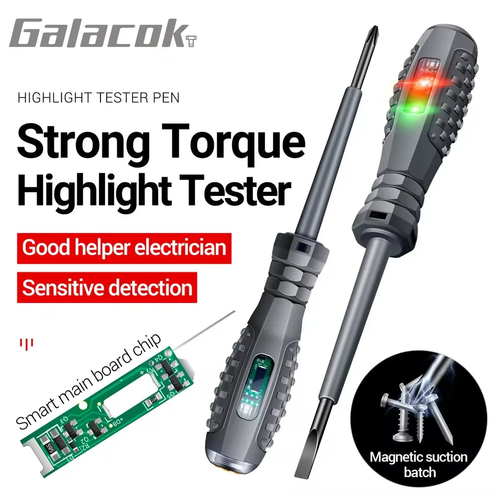 Electrician Test Screwdriver & Voltage Tester Pen