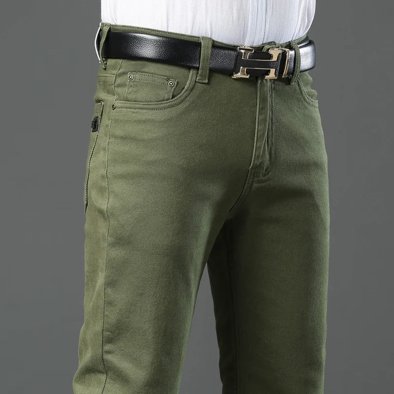 Unisex Stretch Slim Jeans