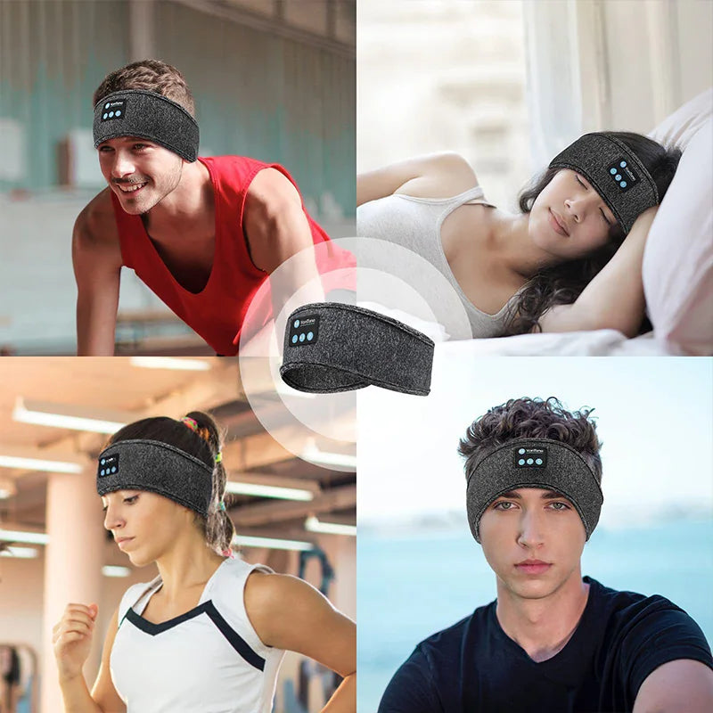Bluetooth Headband Headphones – Wireless Sleep & Sport Earphones