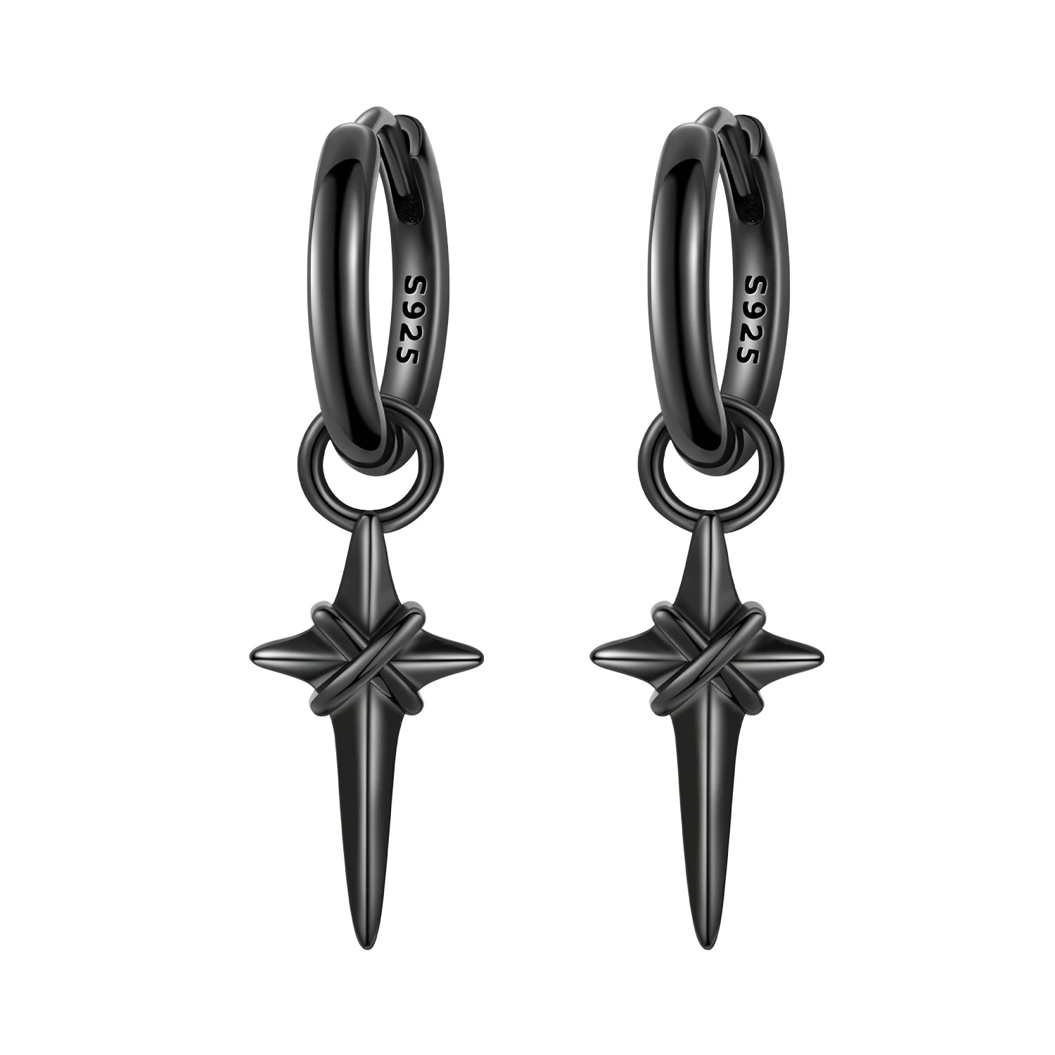 925 Sterling Silver Zircon Butterfly Drop Earrings – Women's Fine Jewelry
