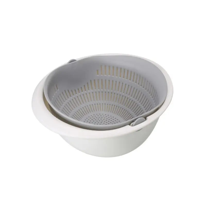 Double-Layer Fruit & Vegetable Drain Basket