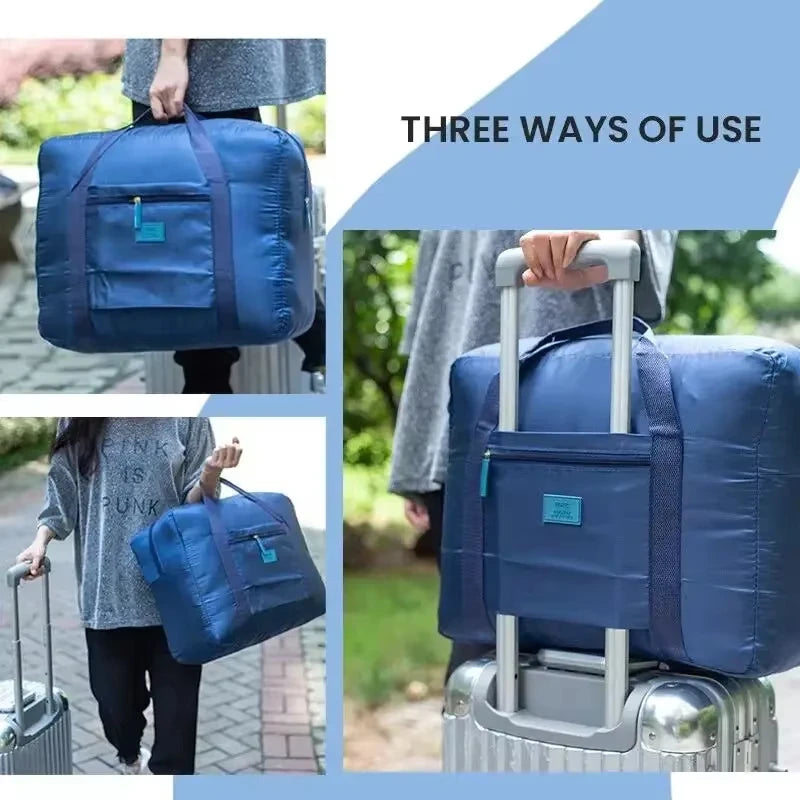 Foldable Travel Duffel Bag – 20L Lightweight Weekender Tote