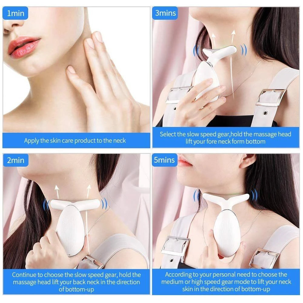 Microcurrent Face & Neck Lifting Massager