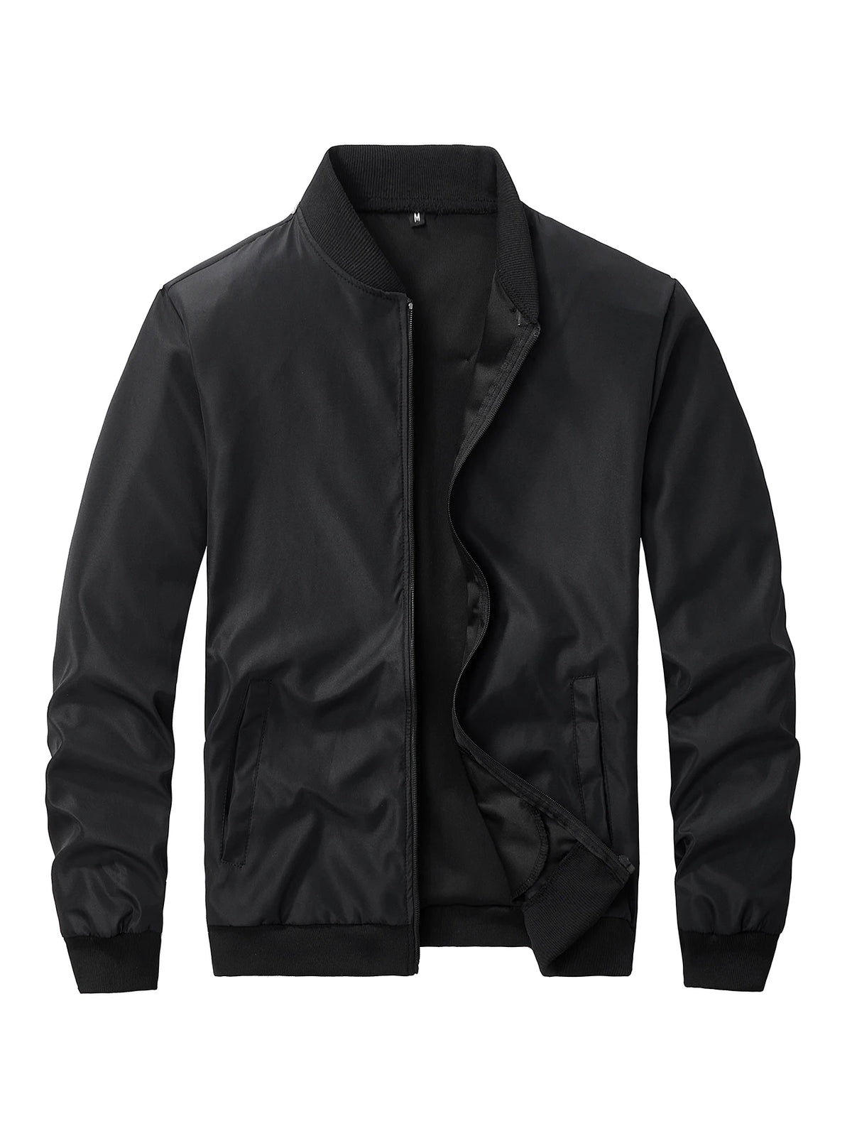 Lightweight Baseball-Collar Jacket