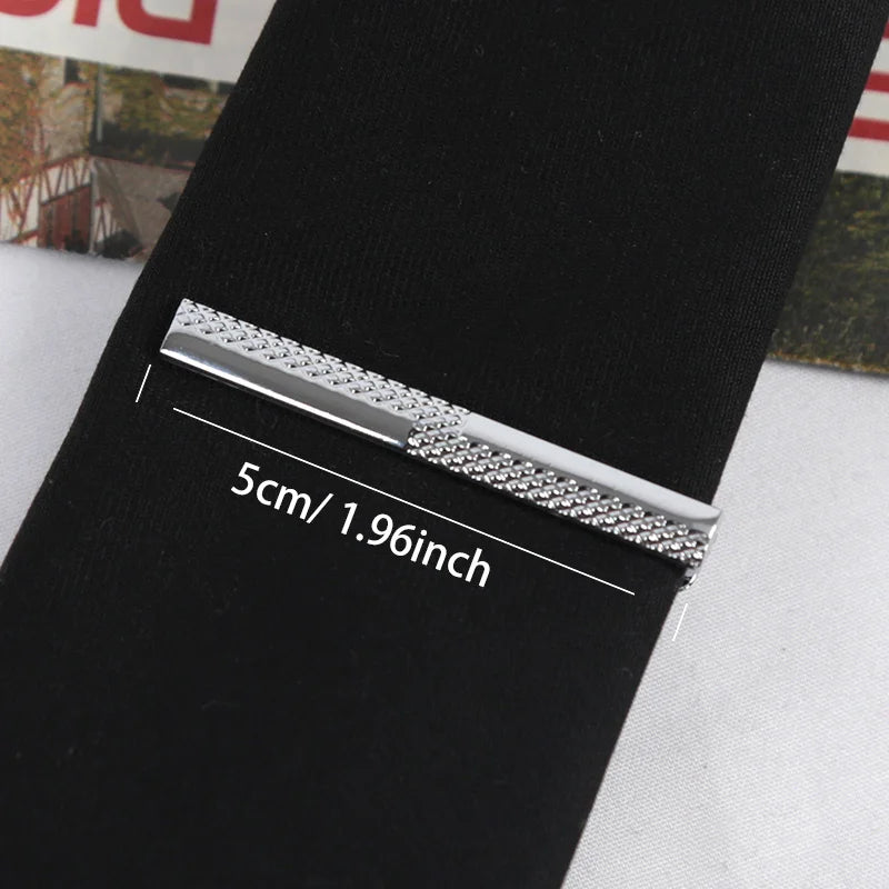 Unisex Metal Tie Bar Clip | The Daily Drop