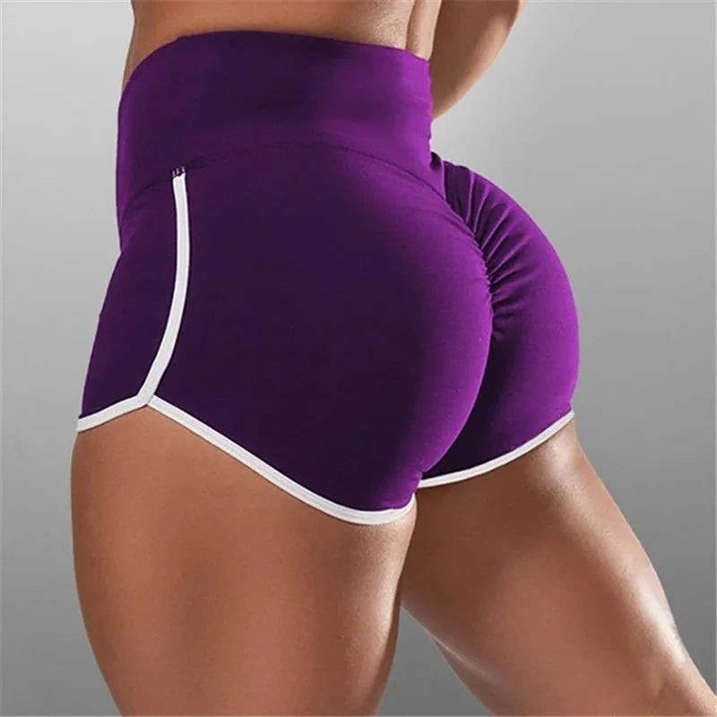 Women's Yoga Shorts – Stretchy Skinny Gym & Fitness Short Pants