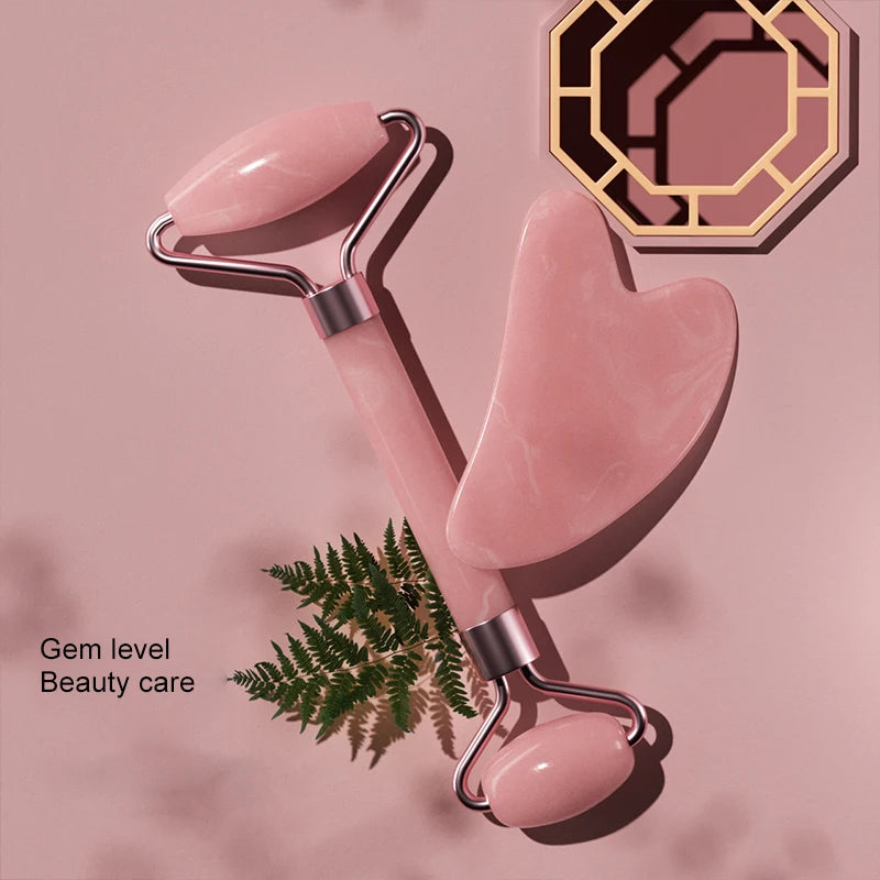 Facial Roller & Gua Sha Massage Tool