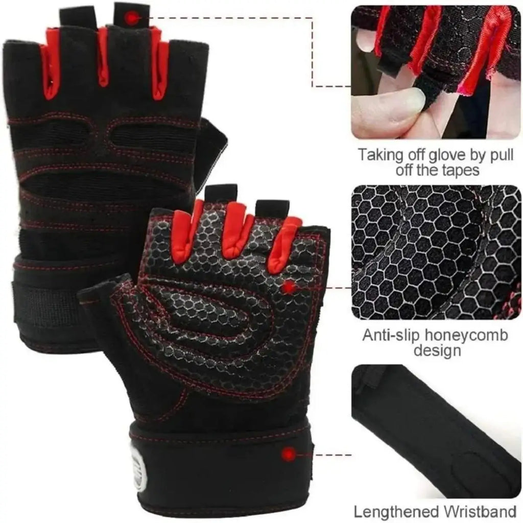 Gym Gloves for Weight Lifting & Training