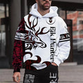 Animal Print Heavyweight Hoodie – Unisex Urban Streetwear Sweatshirt