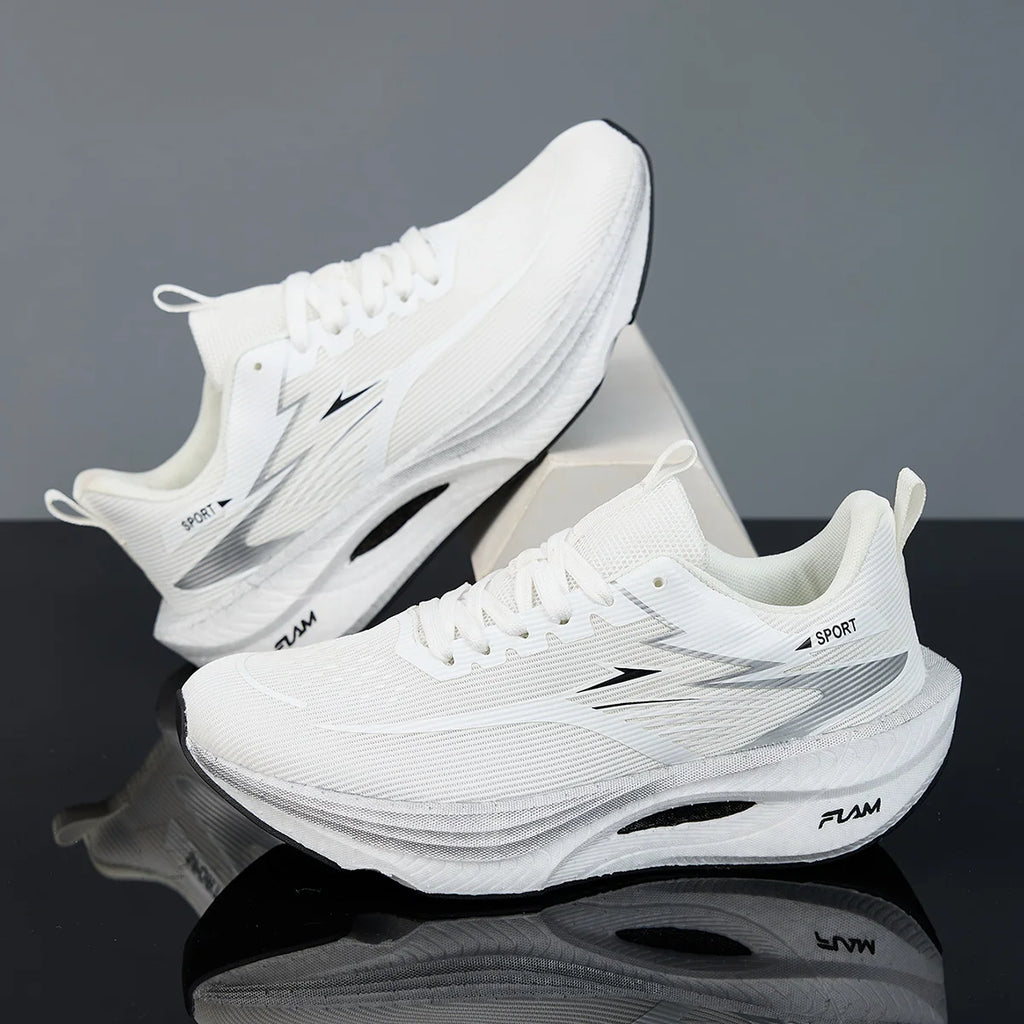 Zapatillas de Running Geométricas para Hombre | Zapatillas Deportivas Ligeras y Transpirables