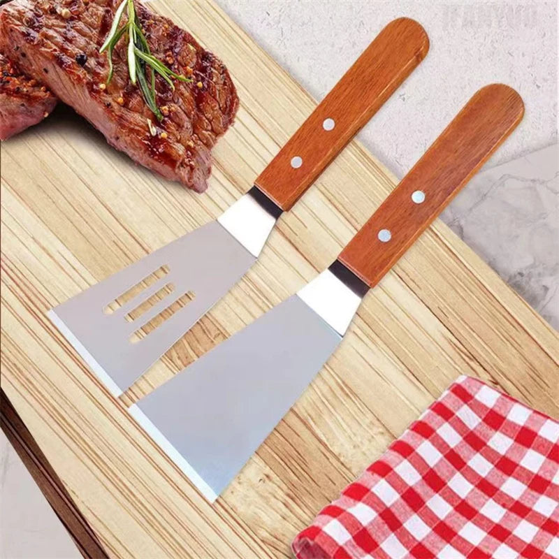 Stainless Steel Spatula & Grill Scraper