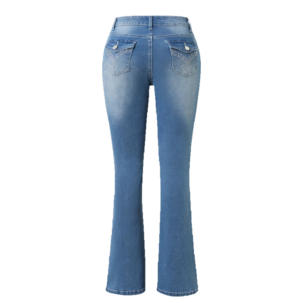 Women's Stretch Bootcut Flare Jeans