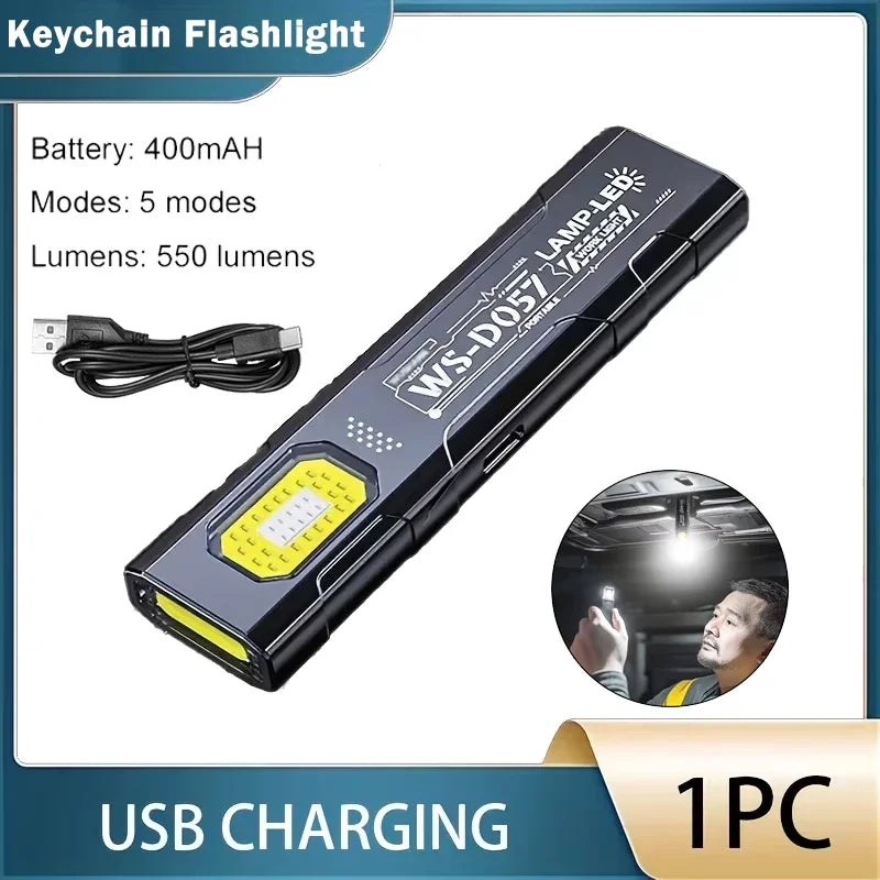 High Power LED Tactical Flashlight – Zoomable, Rechargeable, 5 Light Modes