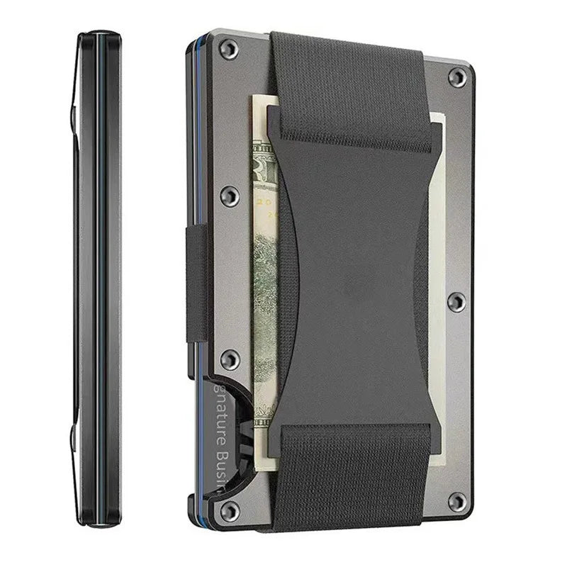 Forged Carbon Fiber Slim Wallet — Minimalist Card Holder & Organizer for Men