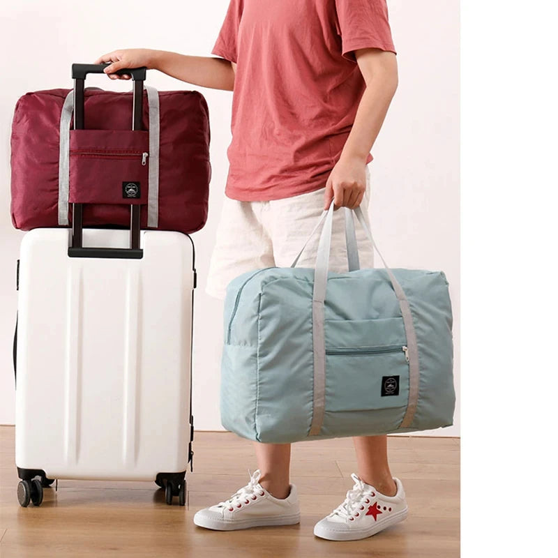 Foldable Travel Duffel Bag – 25L Lightweight Carry-On for Women & Girls