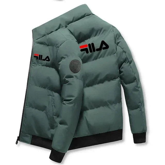 Men's Padded Zip-Up Jacket