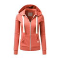 Classic Full-Zip Drawstring Hoodie – 5 Colors