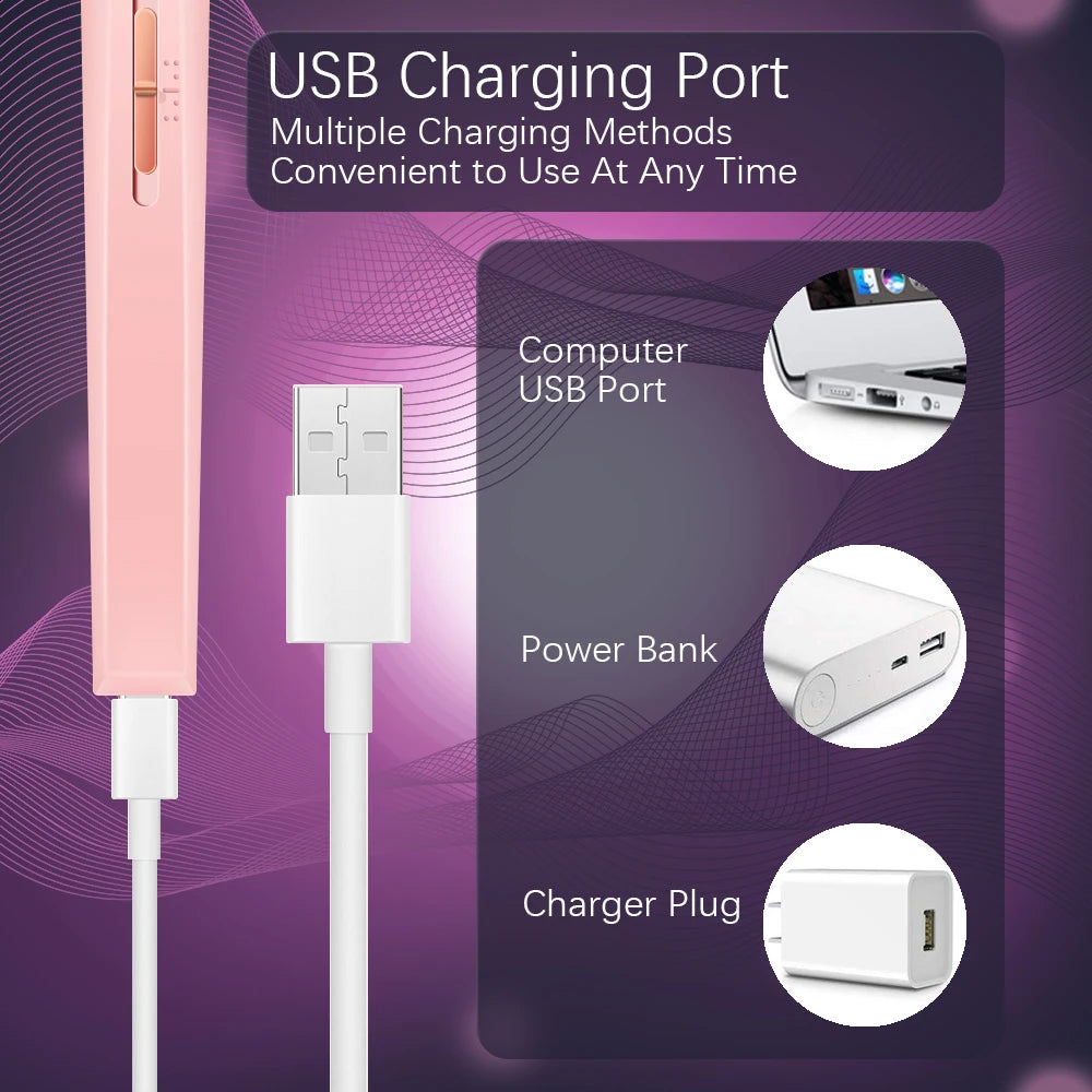 Electric Nail Drill Machine – USB Rechargeable
