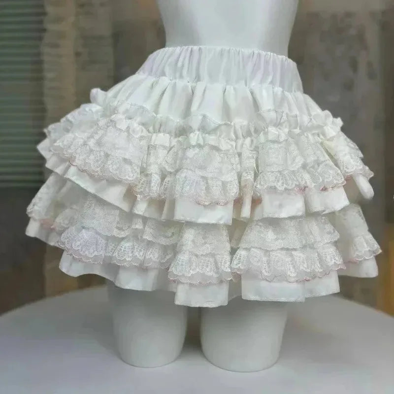 Sweet Ruffle Mini Skirt