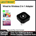 2-in-1 Wireless CarPlay & Android Auto Adapter – Plug & Play USB Dongle