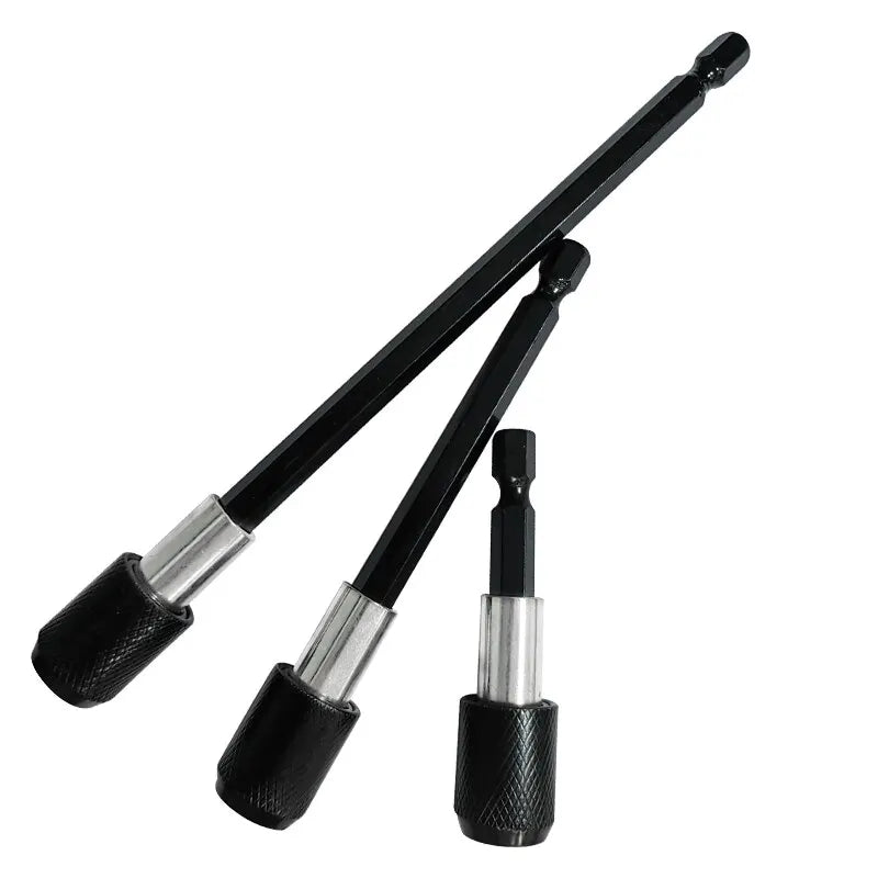 3PC 1/4" Hex Quick-Release Extension Rod Set – 60/100/150mm Drill Driver Bits