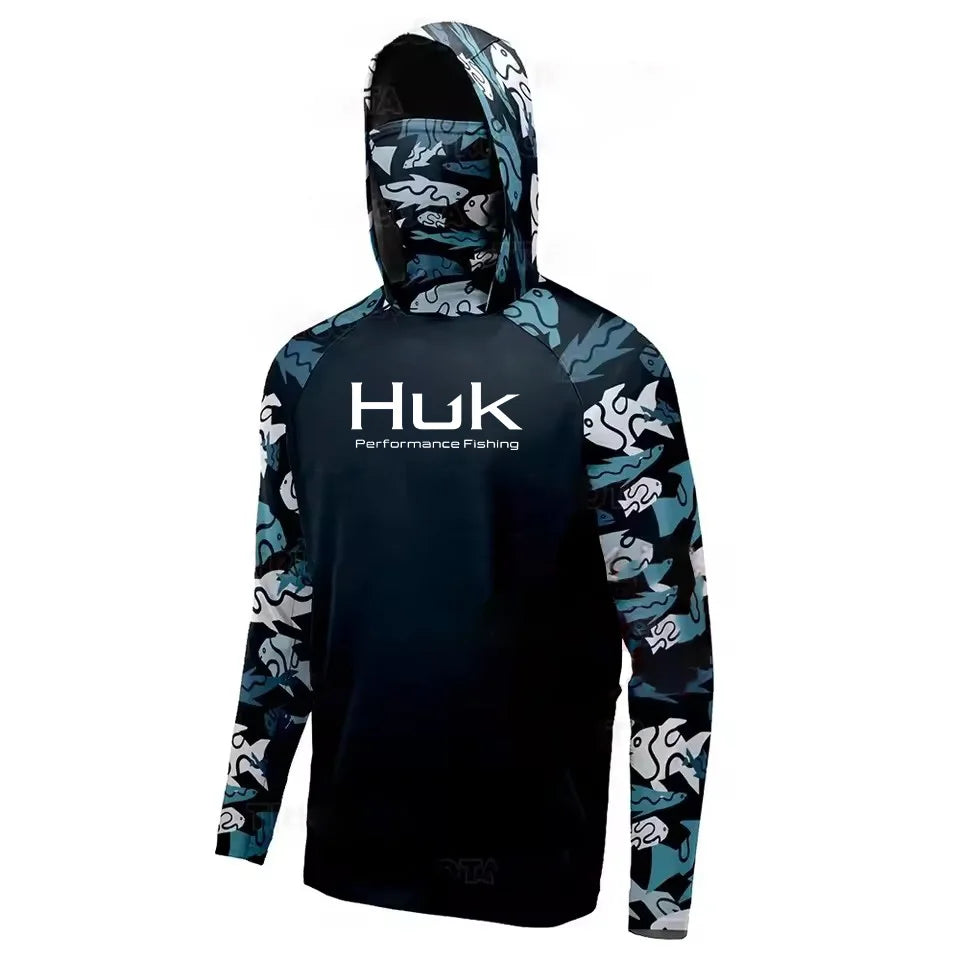 UV Fishing Hoodie Sweatshirt – Unisex Hooded Sun Protection Top
