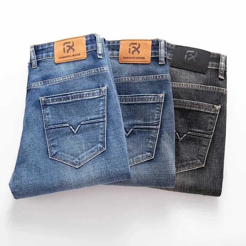 Unisex Regular Fit Stretch Jeans