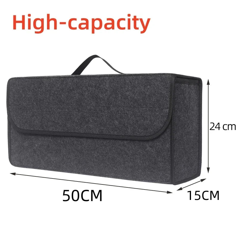 Large Anti-Slip Car Trunk Organizer & Boot Storage Bag